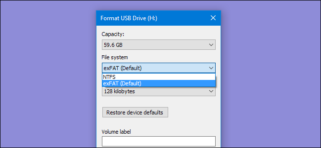 usb format tools windows 7